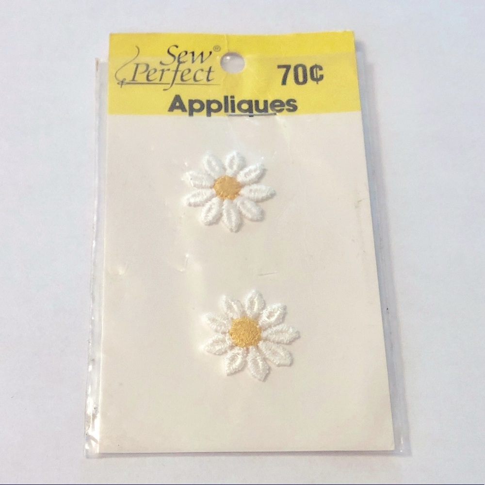 Vintage Sew Perfect Daisy Appliqués/Patches